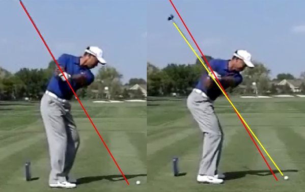 Tiger Woods Consistent Swing Plane